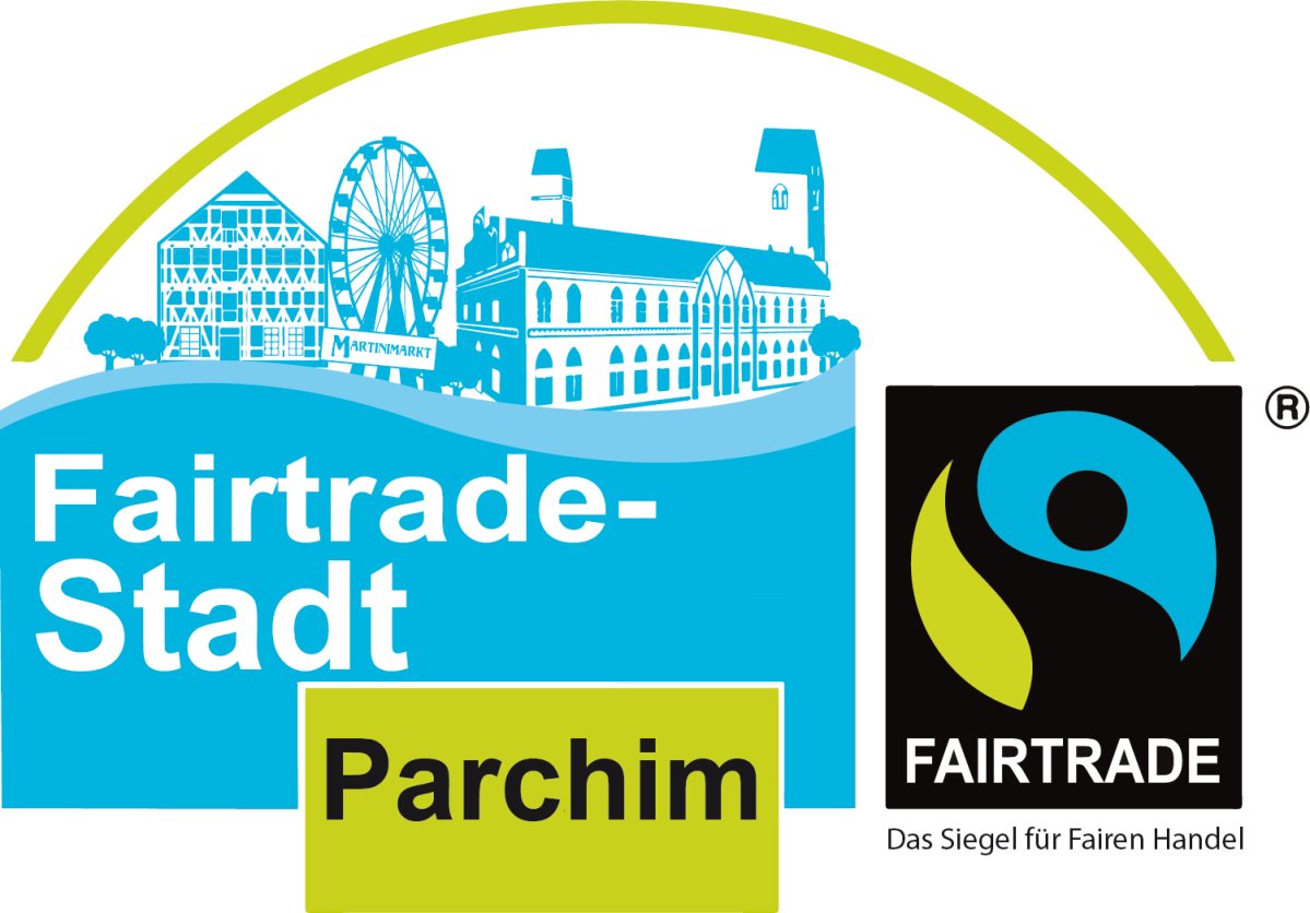 Logo "Fairtradestadt Parchim"