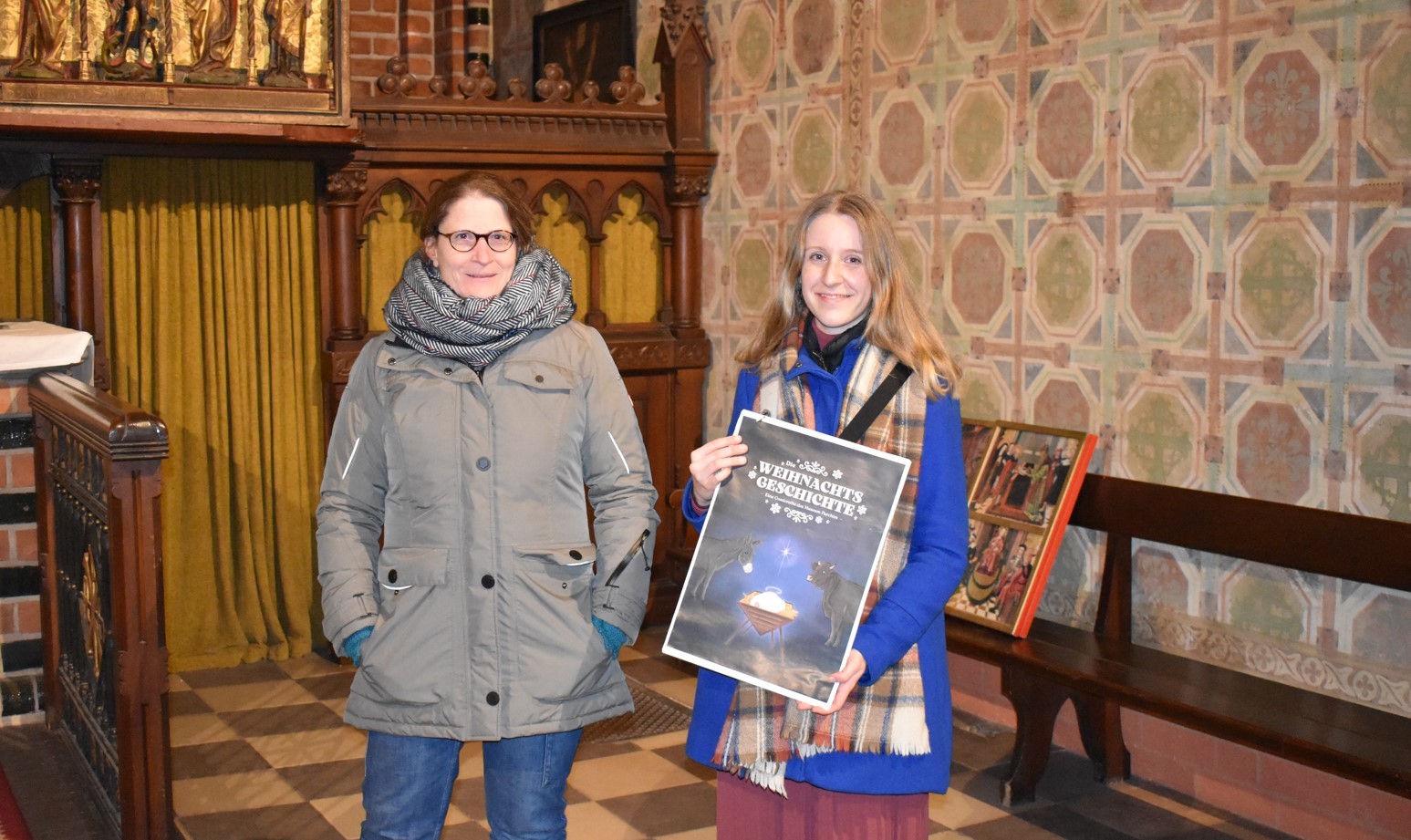 Vorstellung Weihnachtsgeschichte Vorstellung des Weihnachtscomics des Museums in der St. Marienkirche