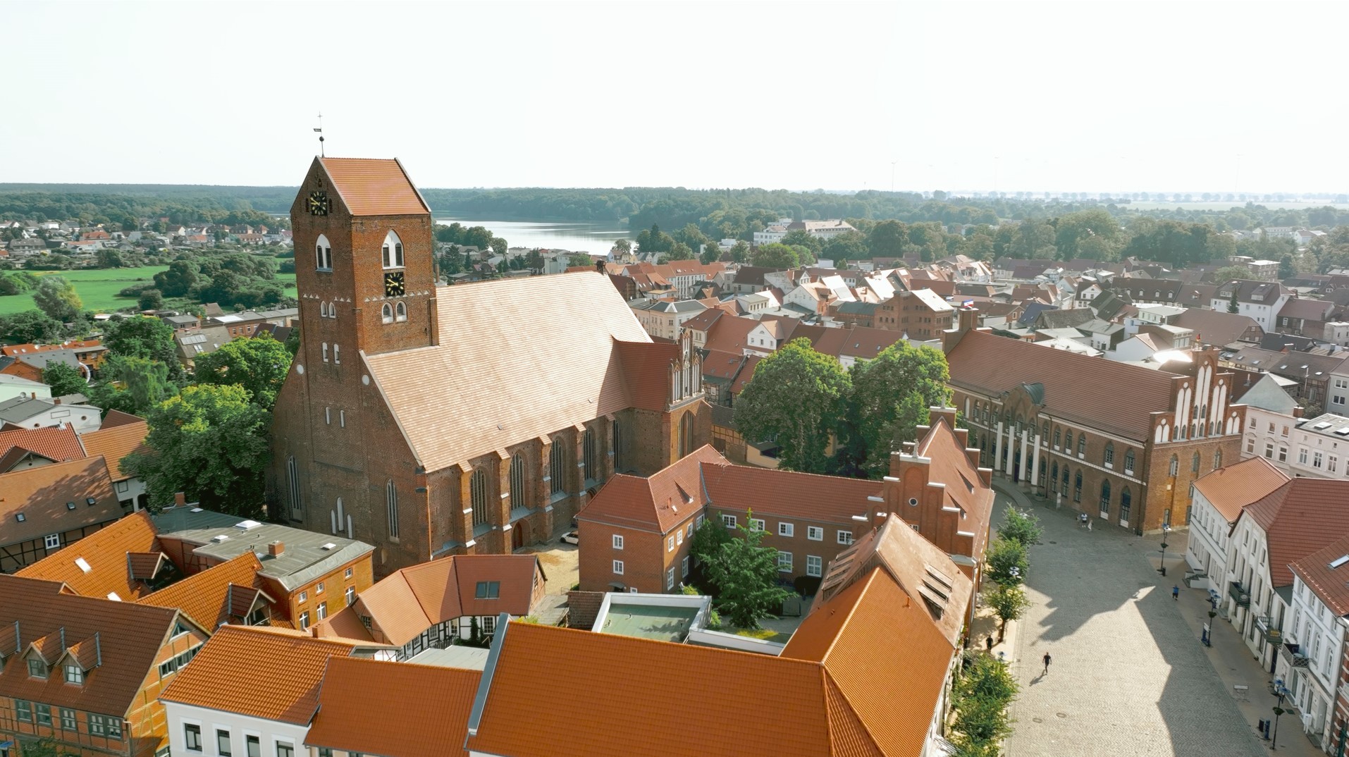 Stadtansicht Parchim 2023. Stadtansicht Parchim 2023.