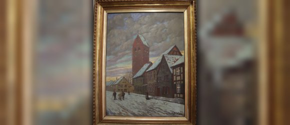 Kunstbild im Museum