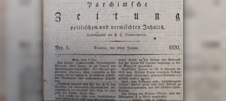 aus dem Jahr 1820 