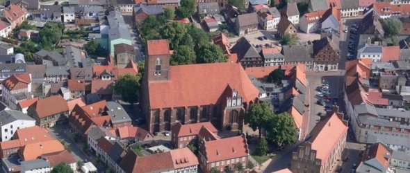 Luftbild Backsteingotik 