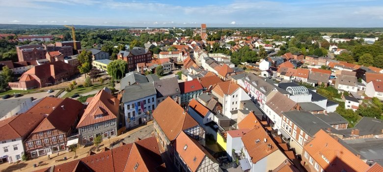 Stadtansicht Parchim 2022