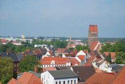 Standort Parchim Sicht auf Parchim