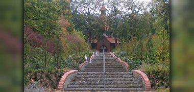 Haupttreppe Friedhof