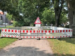 Sturmschäden am Moltkeplatz