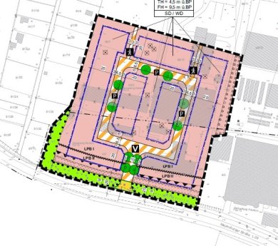 Planzeichnung Illekrietweg Planzeichnung Illekrietweg