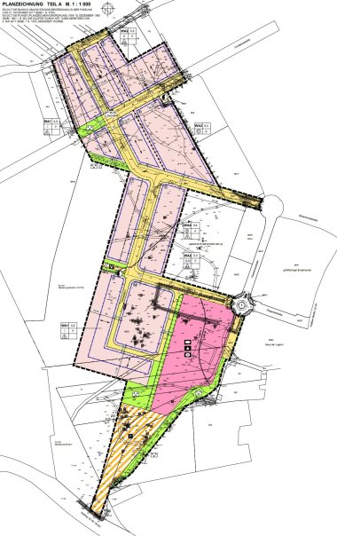 Erschließung B-Plan 50 Regimentsvorstadt – Wohngebiet