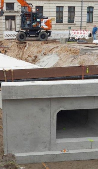 Baustelle Brücke Stadtwocker Baustelle Brücke Stadtwocker