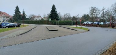 Bushaltestelle am Fischerdammparkplatz