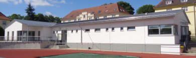 Jahnsportplatz Sozialgebäude am Jahnsportplatz