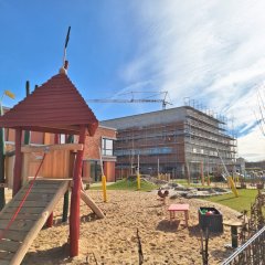 Neue Regionalschule: Baustellenbesuch an Parchims größter Baustelle.