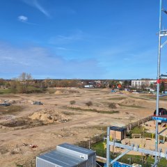 Neue Regionalschule: Baustellenbesuch an Parchims größter Baustelle.