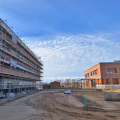 Neue Regionalschule: Baustellenbesuch an Parchims größter Baustelle.