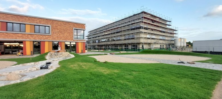 Baustelle in der Regimentsvorstadt