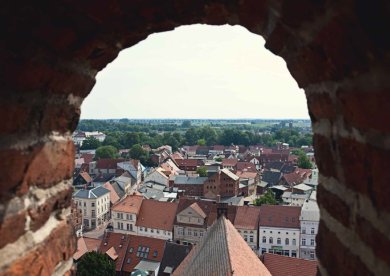 Blick von der Kirche Blick von der Kirche