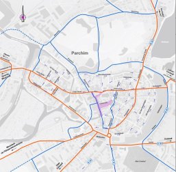 Verkehrsentwicklungskonzept Abbildung eines Verkehrsentwicklungskonzeptes