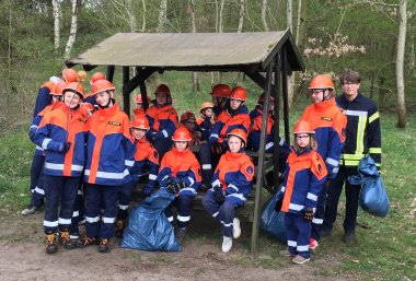 Jugendfeuerwehr-Gruppe