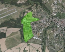 Abgrenzung IPPW Grünes Gewerbegebiet