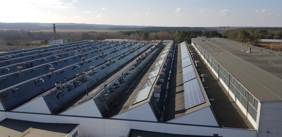 Solarpark im Industriegebiet Parchim West