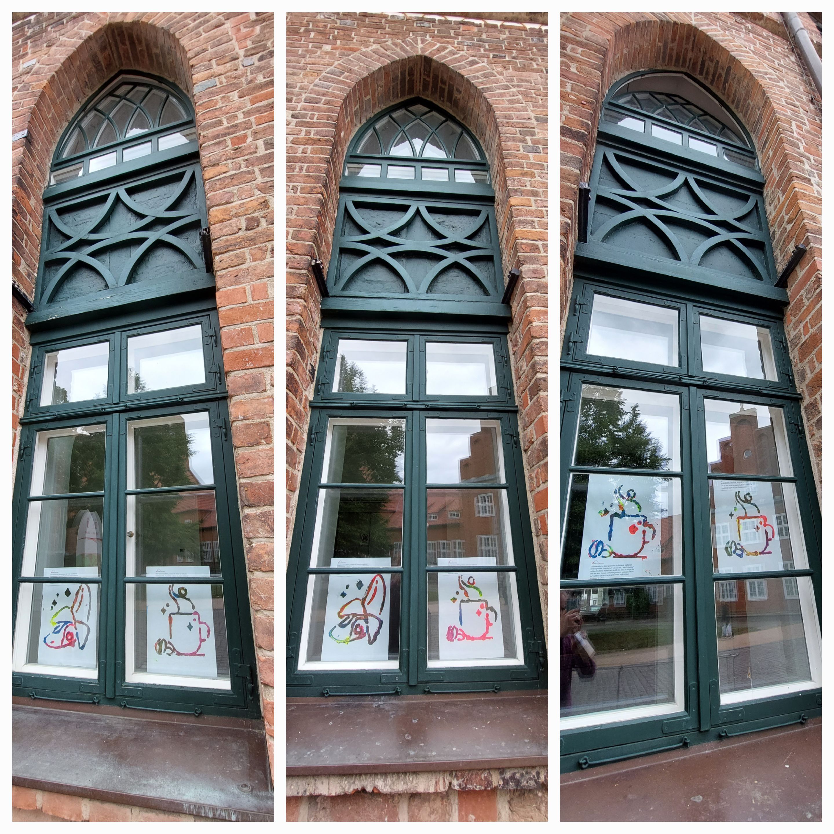 Faire Botschaft am Rathaus