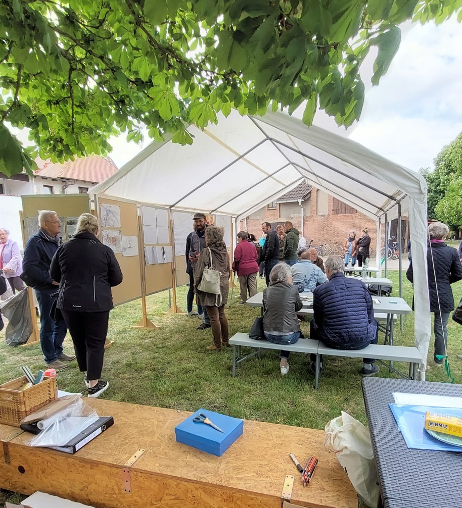 Bürger bei der „Ideenschmiede Katthagen“