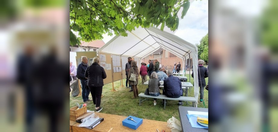 Bürger bei der „Ideenschmiede Katthagen“