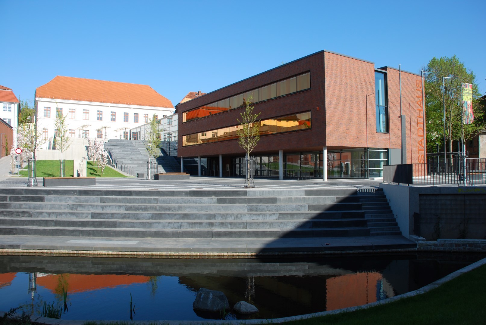 Stadthaus mit Parkplatz 