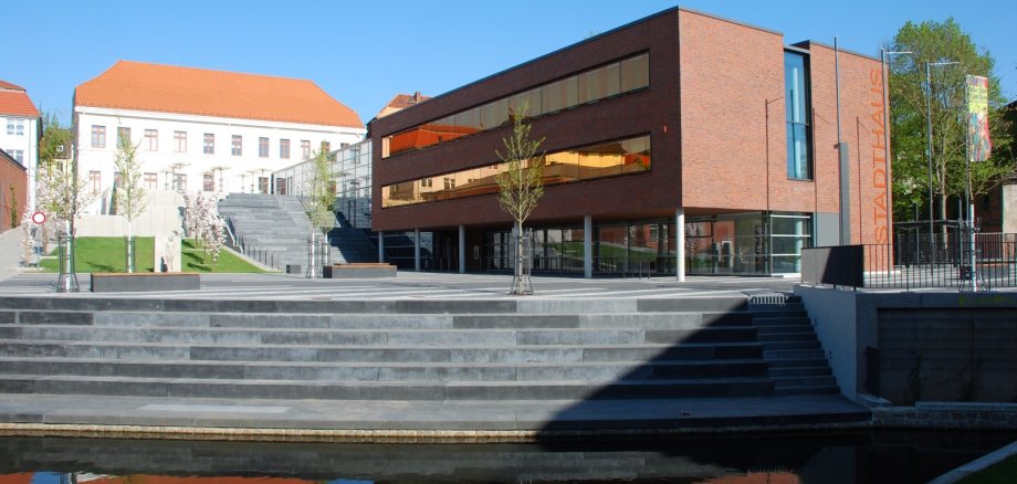 Stadthaus mit Parkplatz 