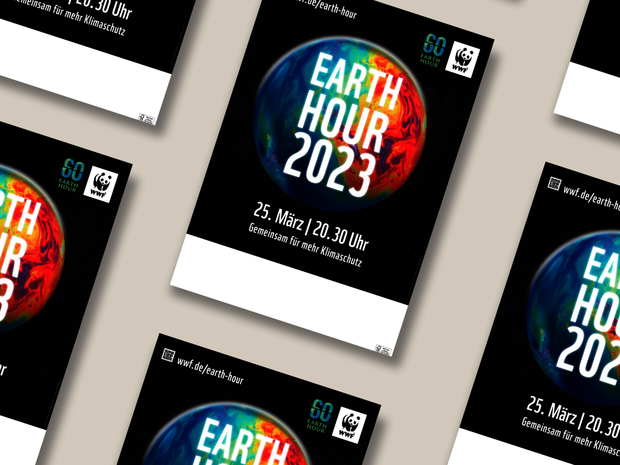 Earth Hour 2023 in Parchim: Gemeinsam für mehr Klimaschutz.