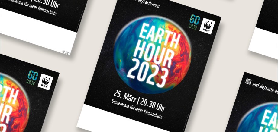 Earth Hour 2023 in Parchim: Gemeinsam für mehr Klimaschutz.