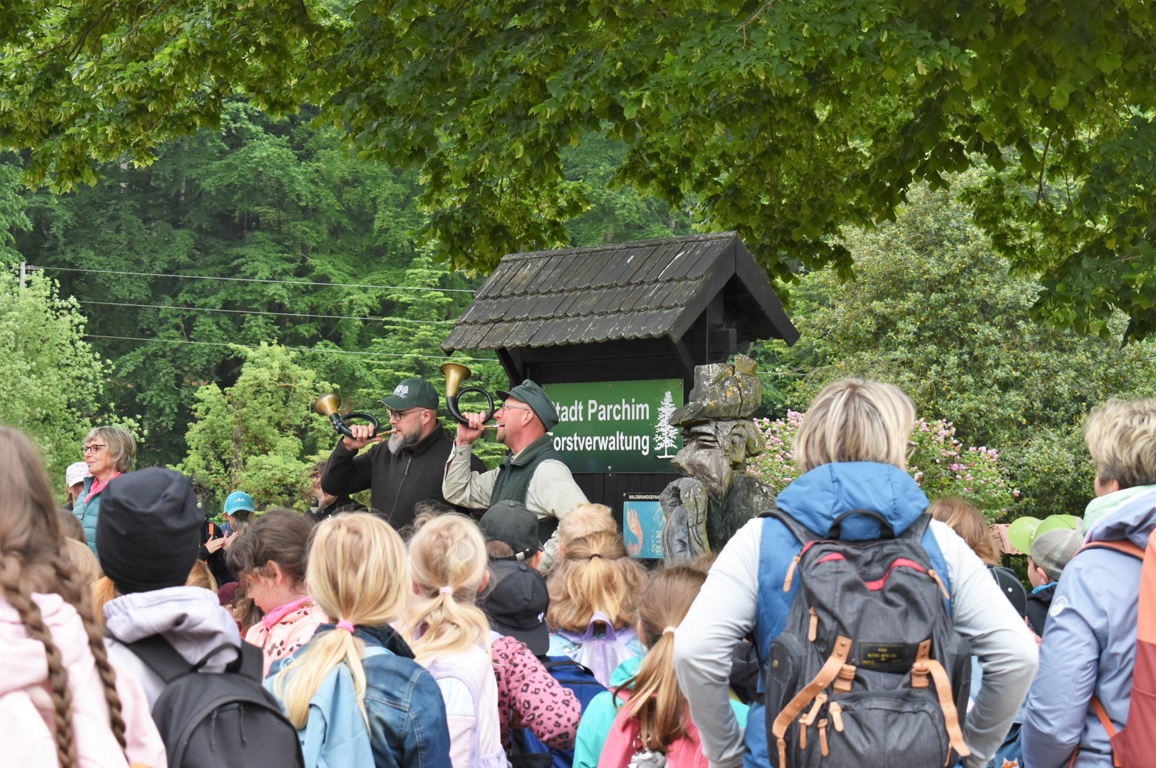Kindertag bei der Forstverwaltung Parchim