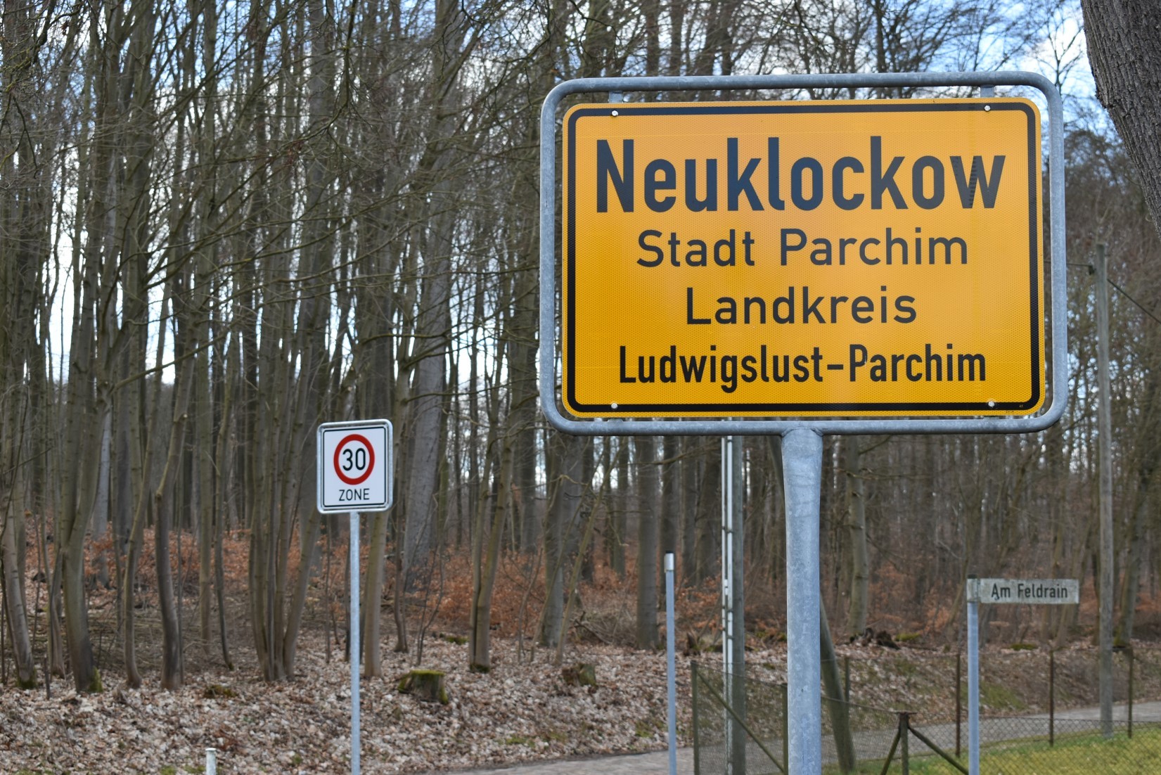 Tempo 30 gilt in Neuklockow