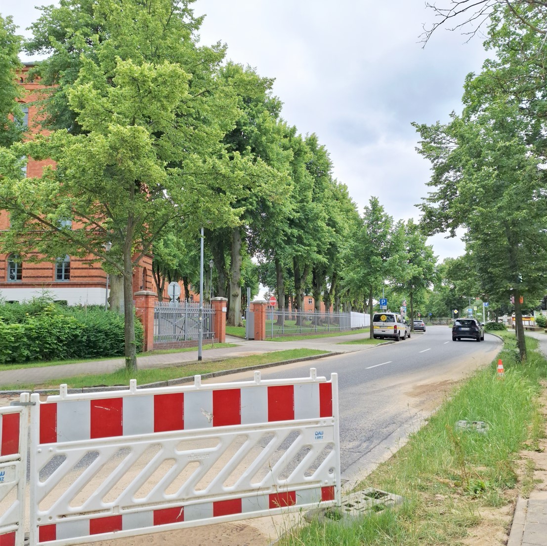 Die Havarie in der Putlitzer Straße (B191/B321) macht eine Vollsperrung nötig