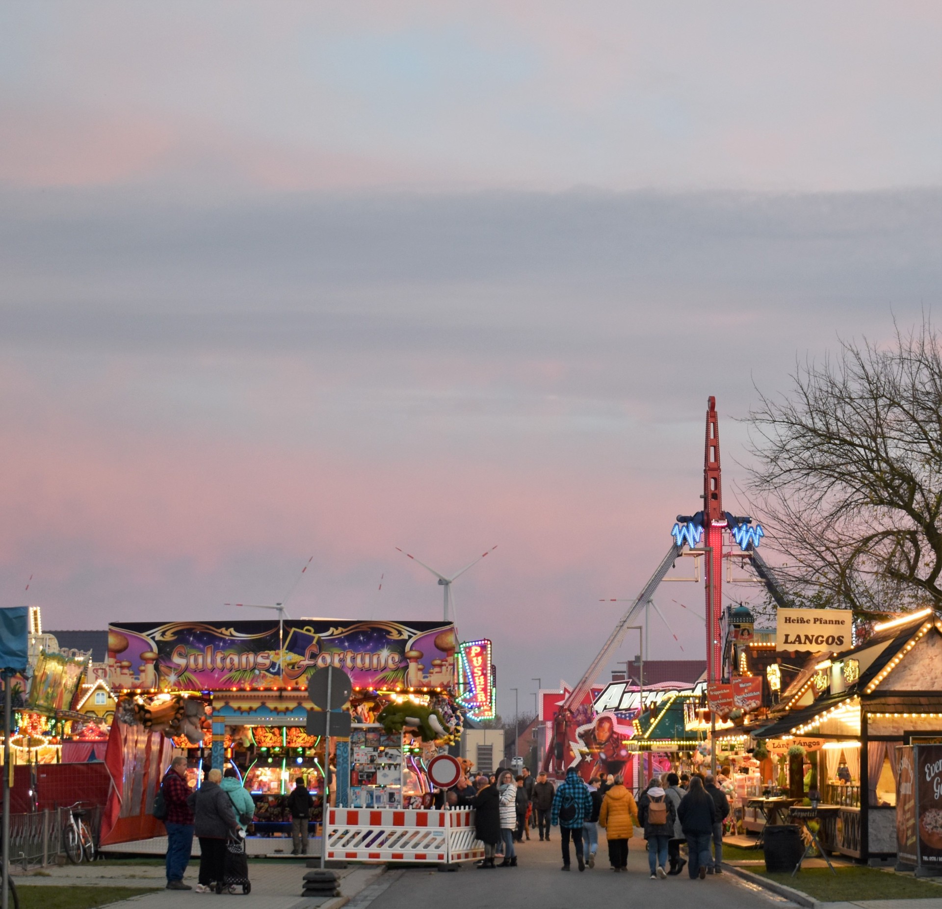 Für den Martinimarkt in Parchim müssen in jedem Jahr zahlreiche Straßen gesperrt werden.