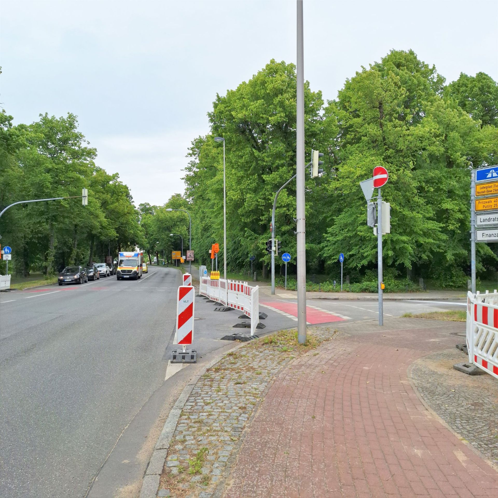 Ab 29. Mai 2025 wird die Bundesstraße 191 im Bereich des Moltkeplatzes wieder freigegeben.