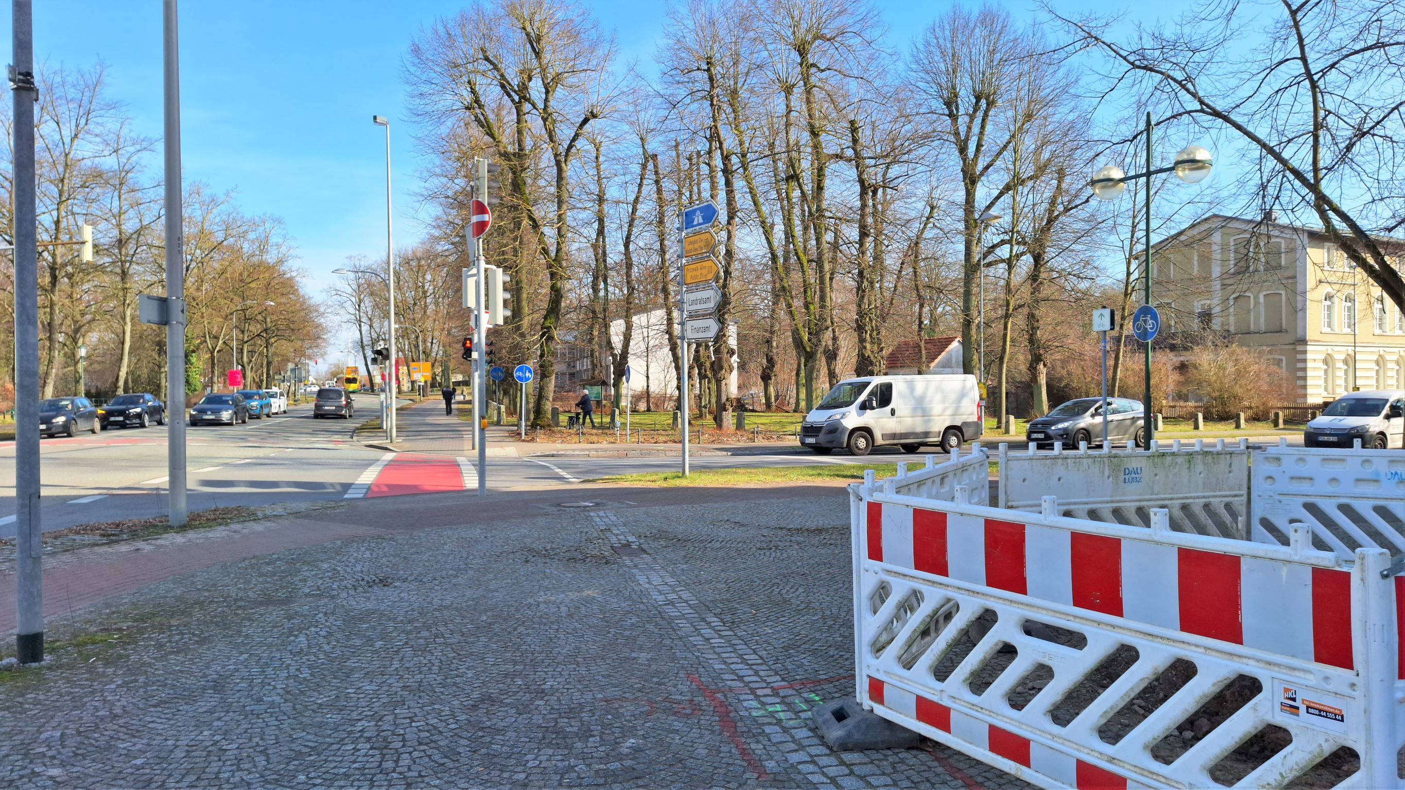 Ab 11. März 2025 wird die Bundesstraße 191 im Bereich des Moltkeplatzes gesperrt.