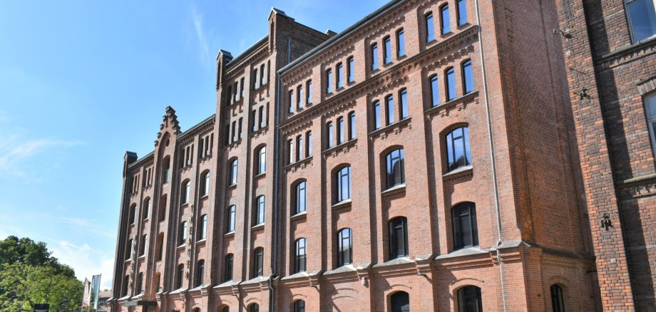 Sinnbild für die Industriekultur am Wasser: Die Kulturmühle Parchim