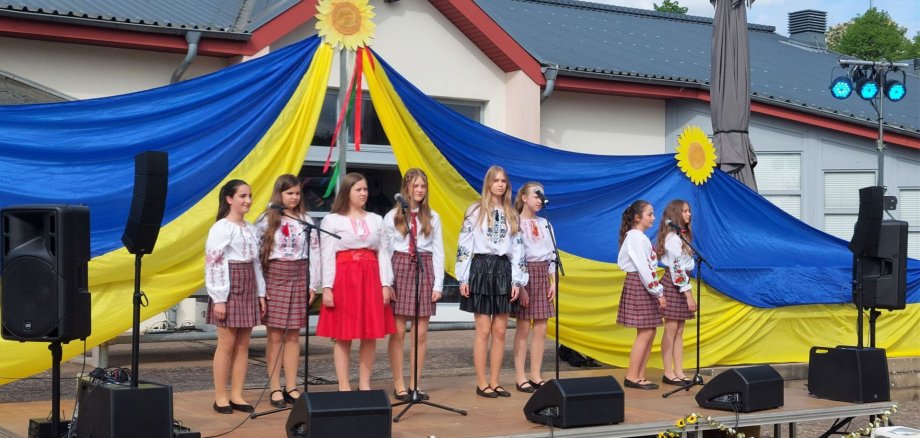 Das bunte ukrainische Kulturfestival am 03. Mai 2025 begeisterte zahlreiche Gäste. 
