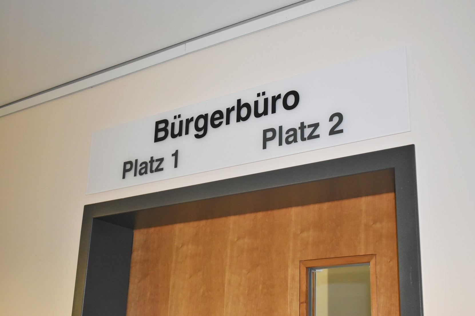 Das Bürgerbüro im Stadthaus Parchim.