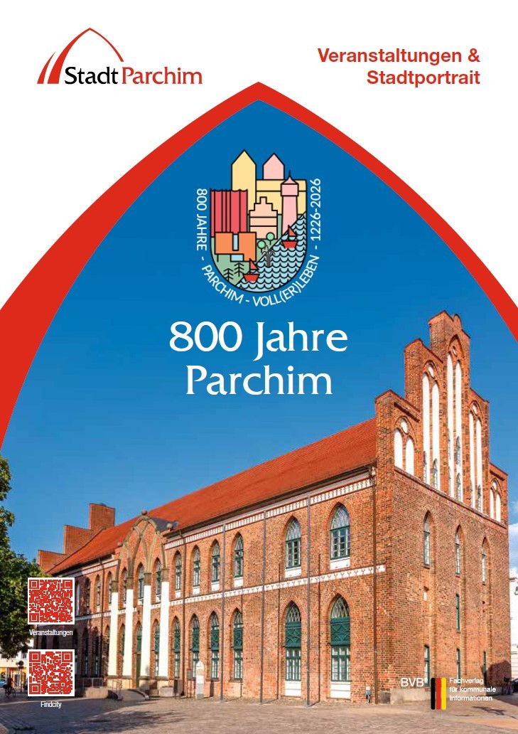 Jubiläumsbroschüre 800 Jahre Parchim