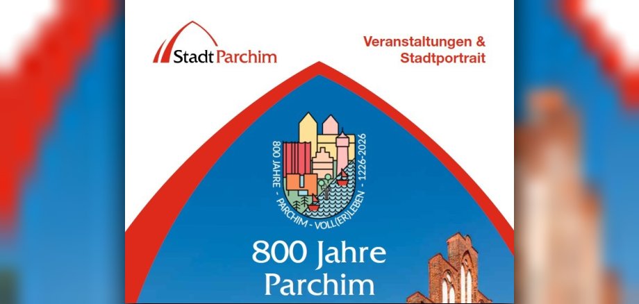 Jubiläumsbroschüre 800 Jahre Parchim