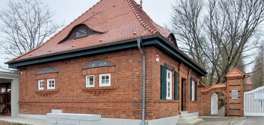 Die Friedhofsverwaltung Parchim in der Lübzer Chaussee 1.