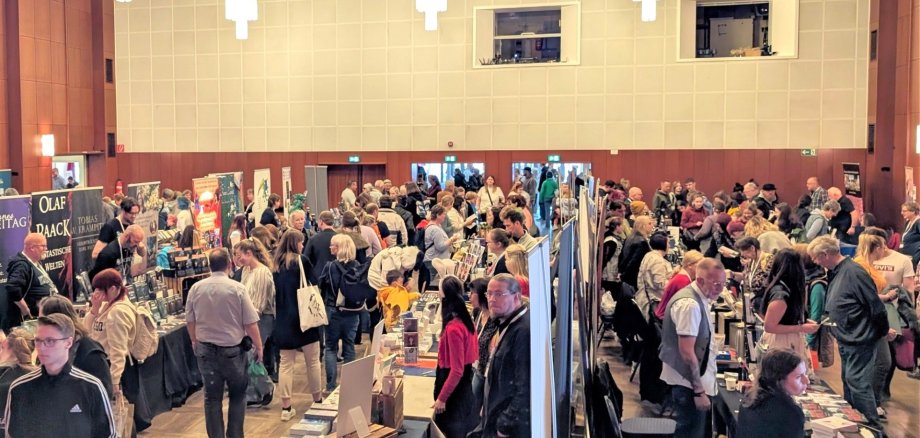 Rückblick auf 2025: Großer Ansturm und starkes Angebot – Die Parchimer Buch- und Comicmesse erlebt im April 2026 eine Neuauflage. Rückblick auf 2025: Großer Ansturm und starkes Angebot – Die Parchimer Buch- und Comicmesse erlebt im April 2026 eine Neuauflage.