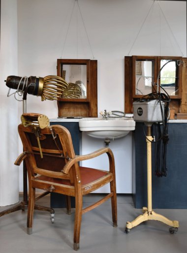 Die Sonderausstellung stellt Alltagssituationen aus der Parchimer Geschichte dar.
