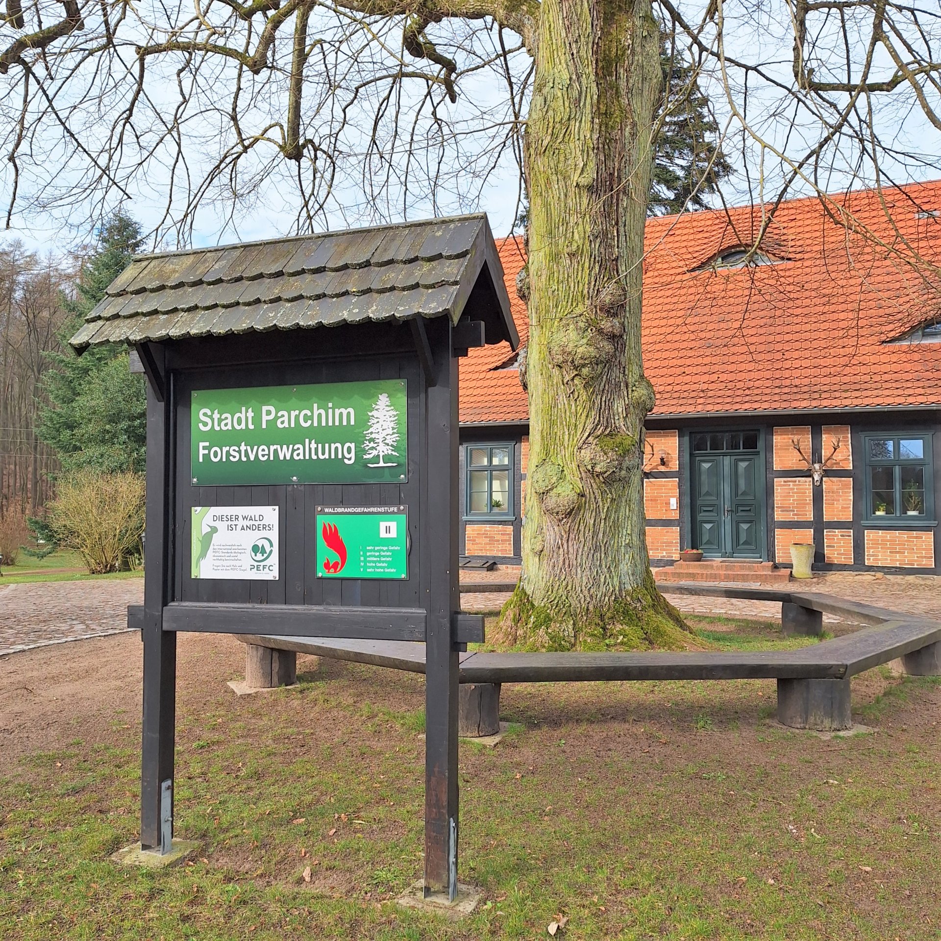 Der Forsthof in Kiekindemark ist das Ziel der Auftaktradtour zum diesjährigen STADTRADELN in Parchim.