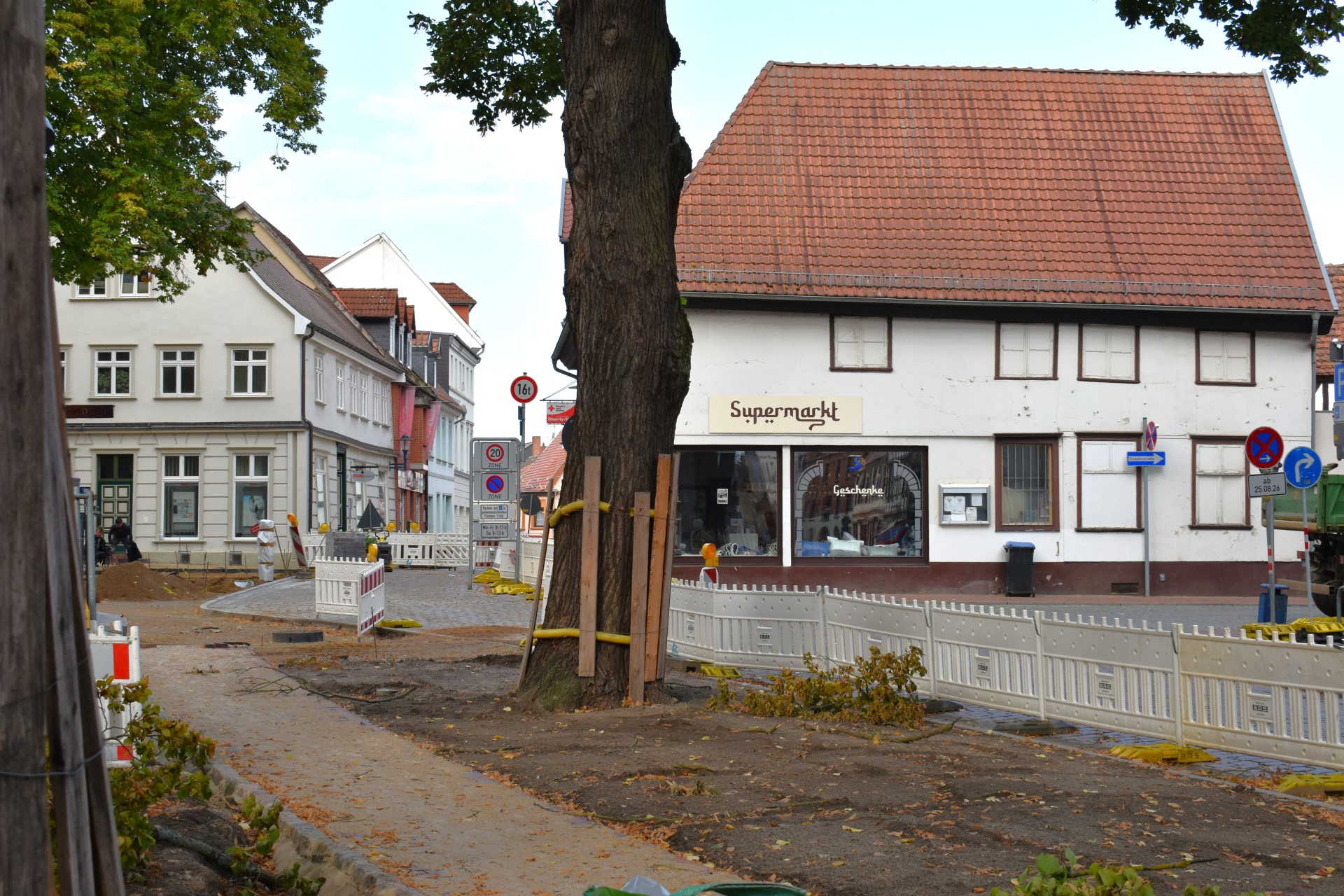 Baumaßnahme Georgenumfeld