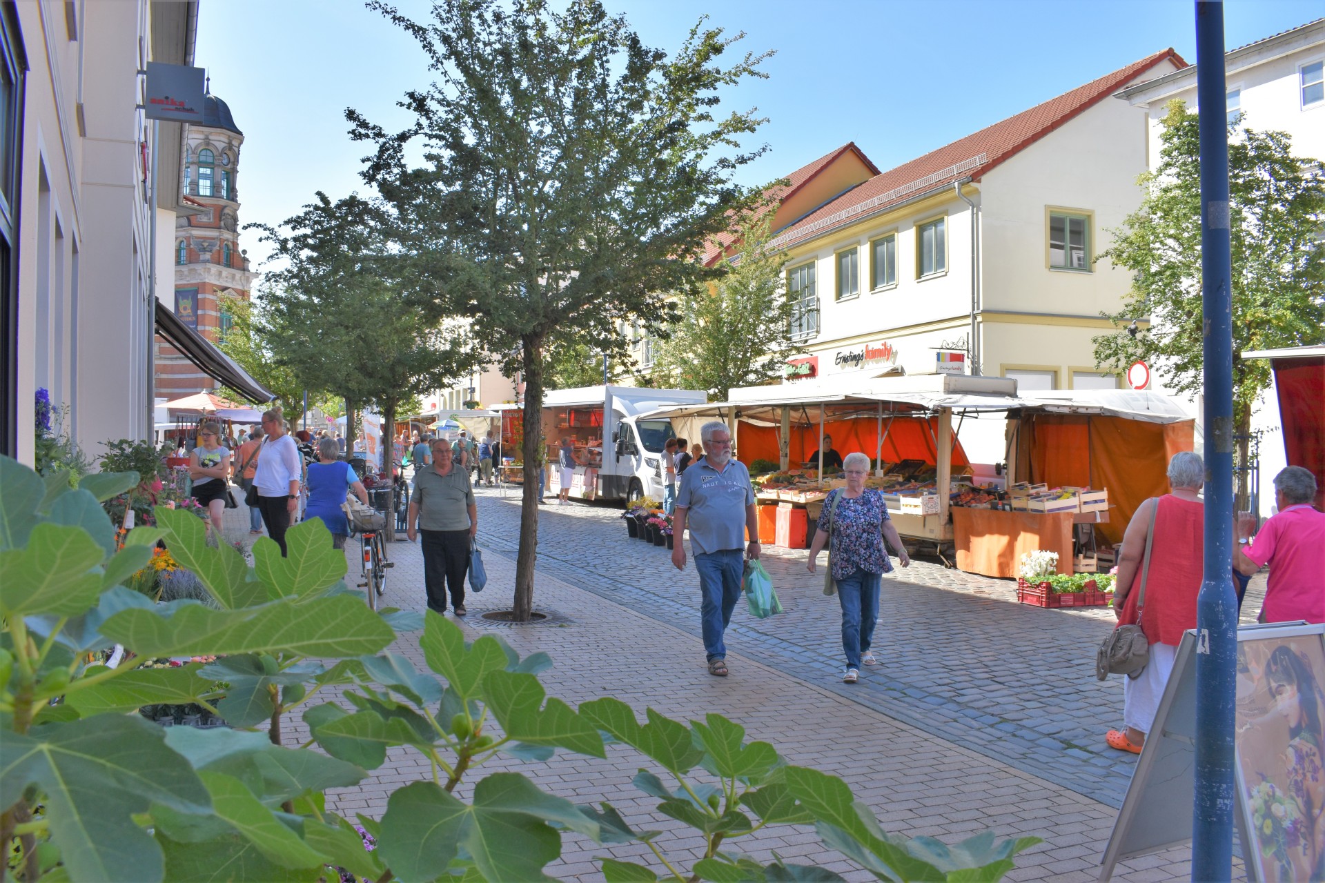 Am 3. Juni fällt der Parchimer Wochenmarkt aus. 