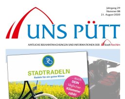 Uns Pütt Titel August 2020 Uns Pütt Titel August 2020