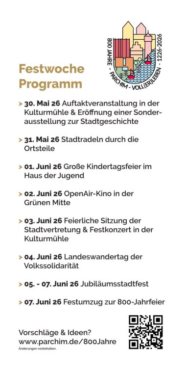 Flyer 800 Jahre
